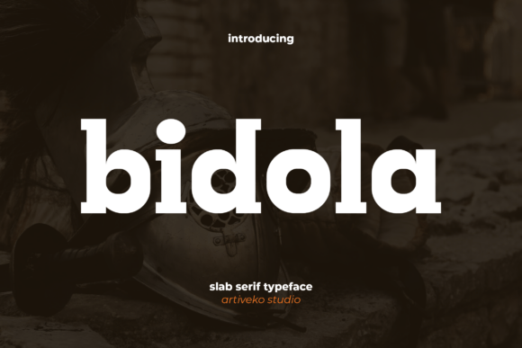 Bidola: The Slab Serif Typeface for Scroll-Stopping Marketing