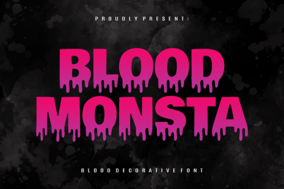 Blood Monsta: The Bold Typeface for Memorable Brand Identity