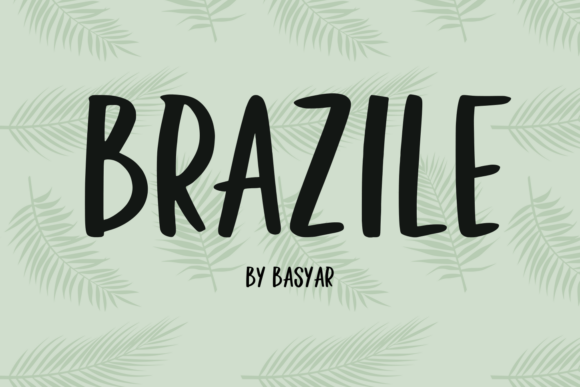 Brazile: The Cheerful Handwritten Typeface for Your Next Project