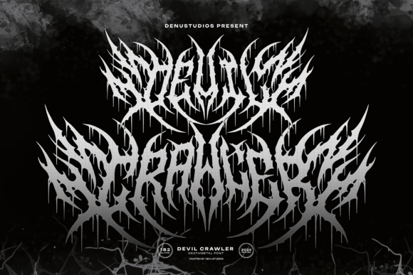 Devil Crawler: The Ultimate Blackletter Typeface for Extreme Web Design