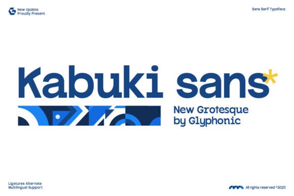 Gc Kabuki: A Grotesque Sans Serif with Real Character