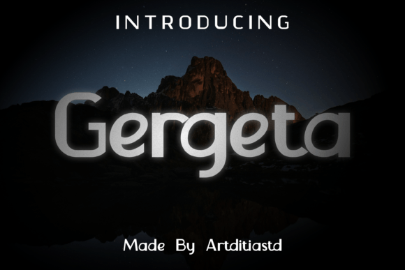 Gergeta: The Bold Typeface That Transformed My Brand Identity