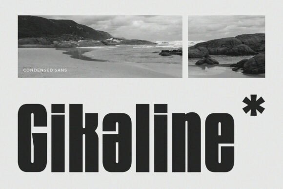 Gikaline: The Bold Sans Serif Typeface for Scroll-Stopping Campaigns