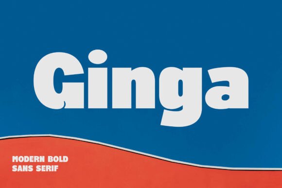 Ginga: The Bold Sans Serif Typeface for Modern Digital Brands