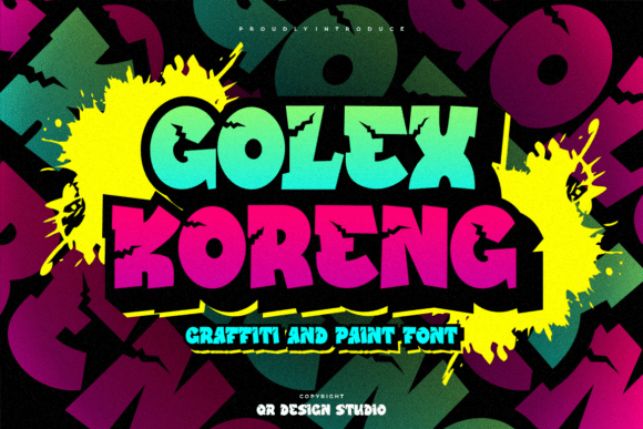 Golex Koreng: The Ultimate Decorative Typeface for Bold Web Design