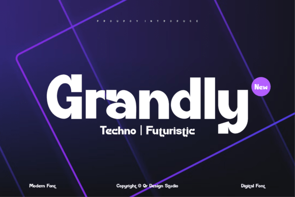 Grandly: The Bold Sans Serif Font That Elevates Handmade Brands