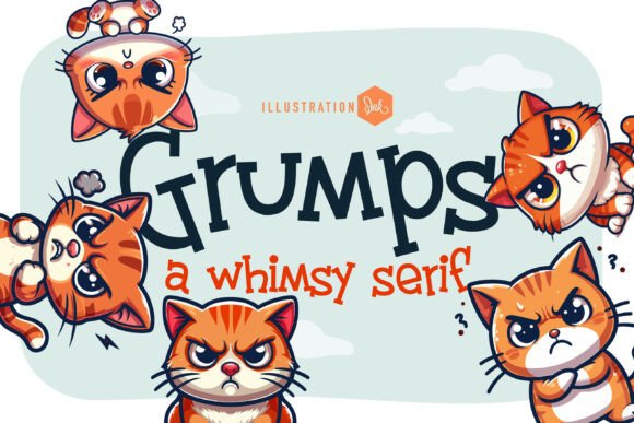 Grumps Typeface Review: A Whimsical Serif for Creative Branding