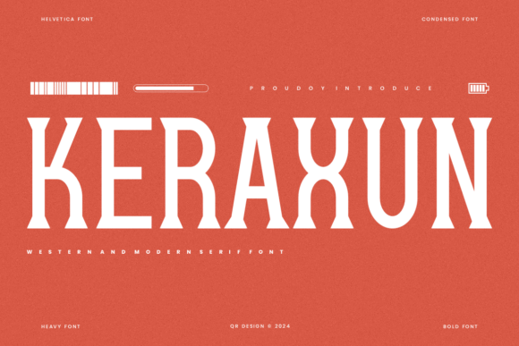 Keraxun: A Bold Serif Font to Elevate Your Brand Identity