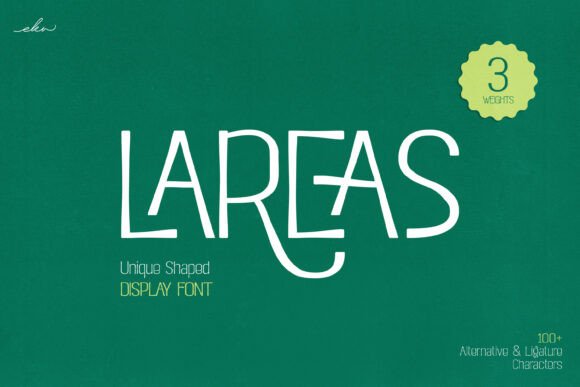 Lareas: The Bold Typeface That Transforms Your Brand Identity