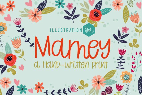 Mamey: A Whimsical Script Typeface for Editorial Design