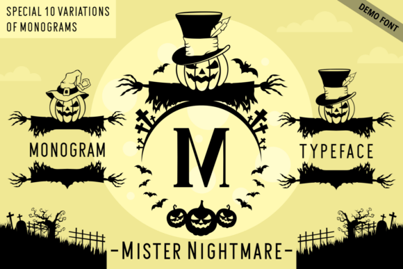 Mister Nightmare Demo: The Halloween Typeface for Scroll-Stopping Campaigns