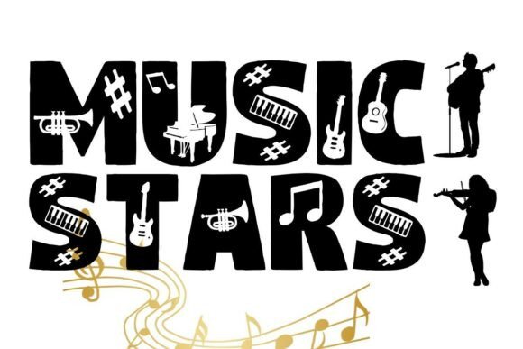 Music Stars Instruments Edition: A Playful Display Typeface for Digital Brands