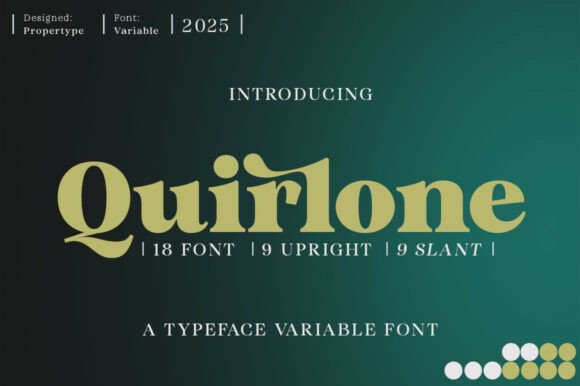Quirlone: The Premium Serif Typeface for Modern Editorial Design