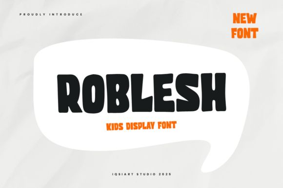 Roblesh: The Bold Font That Transforms Small Business Branding