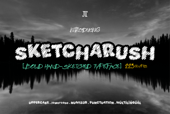 Sketcharush: The Bold Hand-Sketched Typeface for Modern Web Design