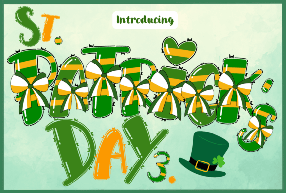 St. Patrick s Day3: A Festive Typeface for Creative Branding