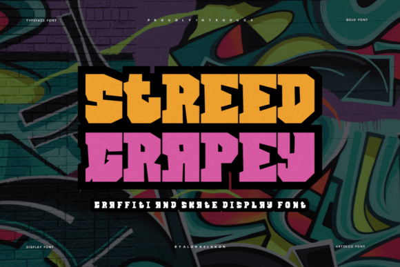 Streed Grapey: The Urban Typeface for Bold Campaigns