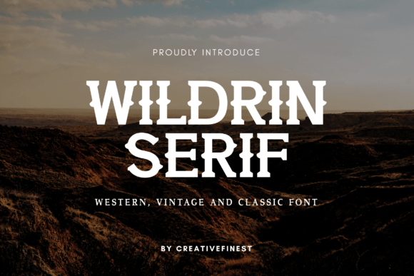 Wildrin Serif: The Bold Typeface That Transforms Campaign Visuals